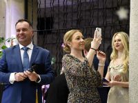 dyrektor podczas wręczeń