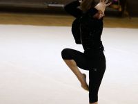 solistka, gimnastyczka na scenie