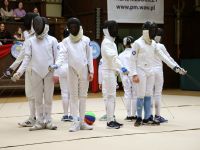 szermierze na scenie