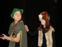 Teatralne ABC - mysliwy i niedźwiedź - pantomima